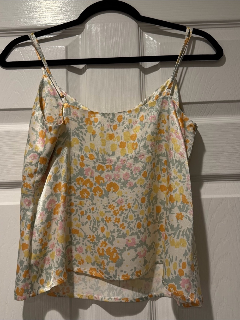 RAILS Floral Cami Tank Top in Yellow Multi - Women's Size XS - Picture 2 of 7
